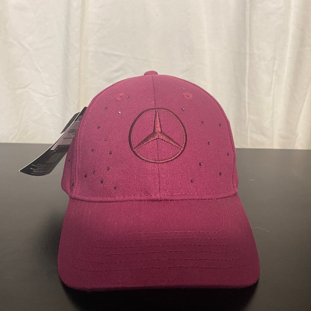 Women's Purple Mercedes-Benz Swarovski® Cap – Brand New!
